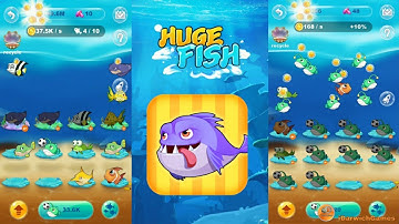 Huge Fish - Merge Fish Game - Gameplay (iOS & Android)