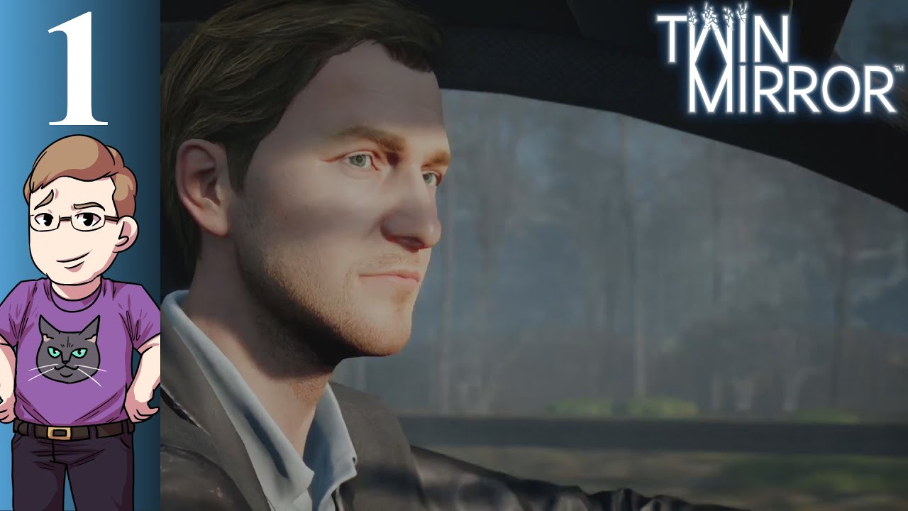 Let's Play Twin Mirror (Blind) Part 1 - The New Investigation Game From DONTNOD Entertainment!