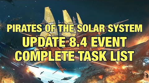 Complete Event Task List, Operation E Task 1-28, Pirates of the Solar System | War Robots Update 8.4