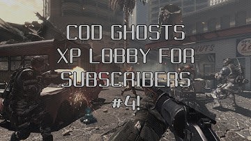 COD Ghosts - Subscriber XP Lobby #4! (PS3)