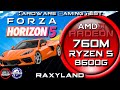1080p | 🏁 Forza Horizon 5 | 🔥Ryzen 5 8600G 🔴Radeon 760M Benchmark RAXYLAND Hardware Gaming Test