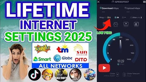 LIFETIME INTERNET USING THIS APN SETTINGS GOOD FOR DITO SIM & ALL NETWORKS (ANG BILIS PARANG WIFI)