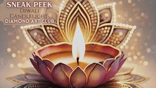 SNEAK PEEK! 🕯️🌟🌙  &quot;Diwali Candlelight&quot; at Diamond Art Club! 🌙 🌟🕯️