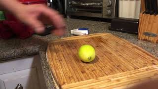 Testing the accusharp knife sharpener