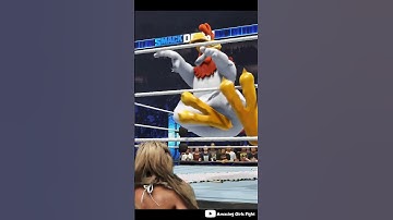 🔥Foghorn Leghorn vs Alexa Bliss🔥Part 3 WWE 2K24 #foghornleghorn #alexabliss #wwe #wwe2k24 #shorts