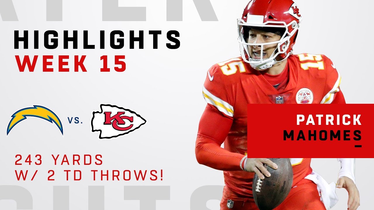 touchdown traduccion Patrick Mahomes Highlights vs. Los Angeles Chargers