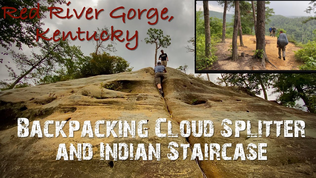 Backpacking Red River Cloud splitter and Indian Staircase 4k