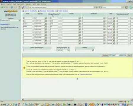 PHP en MySQL in Dreamweaver - cast 1 b