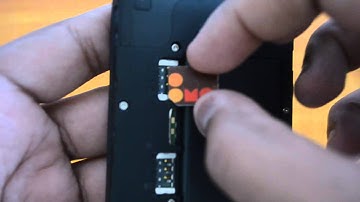 How to Insert the SIM Card and microSD Card into Nokia X