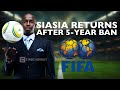 Siasia Speaks After FIFA Lifts Five Years Ban, Celebrates With Family