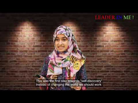 Leader in Me! by Huda Usman
