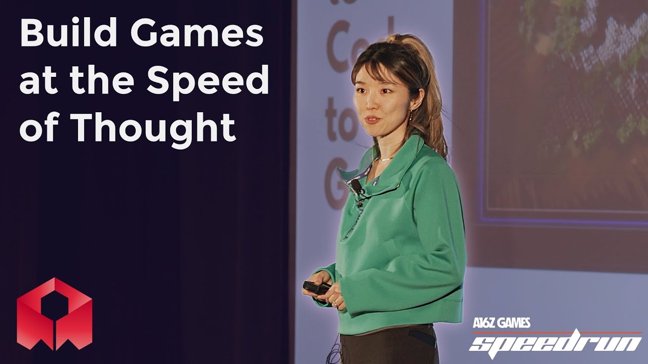 Make Games at the Speed of Thought | Rosebud AI CEO at a16z Speedrun ...
