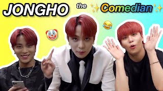 : choi jongho as the funniest member of ateez
