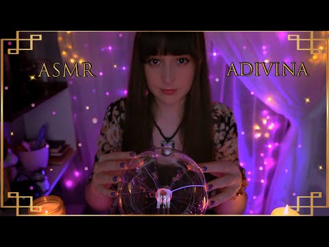 ⭐ASMR Adivina🔮[Sub] Lectura de Manos, Bola de Cristal y Cartas, Roleplay en Español