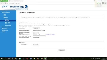 Đổi tên và mật khẩu Wifi IGate GW040 GPON VNPT