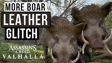 STILL WORKING Farm LEATHER Glitch -- Up to 600 Leather 2 minutes! | AC Valhalla
