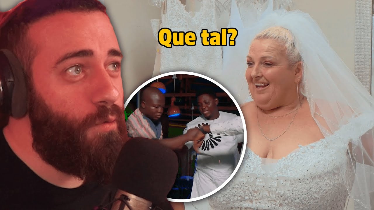 Americana finalmente se prepara para casamento e noivo nigeriano sai com  os amigos