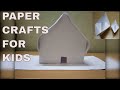 Paper house and Paper Boat| How to make house and boat from paper - DIY