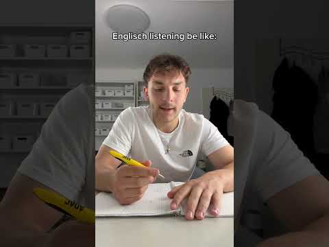 Englisch listening in