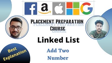 Add Two Numbers || LinkedList 7 || Placement Preparation Series || LeetCode 2 || C++ ||