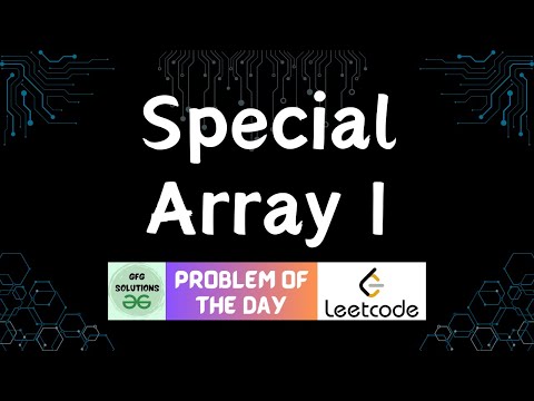 #440 Special Array