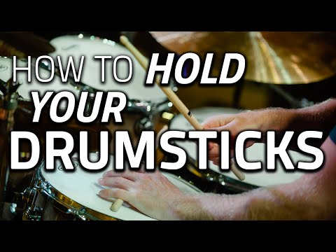 How To Hold Your Drumsticks (Matched Grip) - Drum Lesson - YouTube