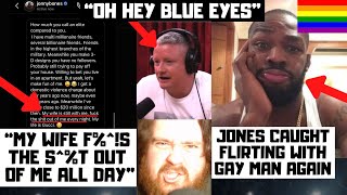 Jon Jones EXPOSED Again? Admits To Being PEGGED By Wife? &quot;Hey Blue Eyes&quot; Meltdown? PART 3!