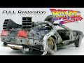 Full Restoration abandoned DeLorean DMC12 Back to the Future Time Machine car