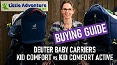 Deuter Kid Comfort 1 Child Carrier Youtube