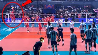 Yuji Nishida, Yuki Ishikawa and Japan (龍神 Nippon) Warmup - Audience View | VNL Manila 2022