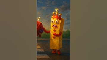 Numberblocks vs Numberblock 3D: A Battle on the Street#shorts #numberblocks#3d#funny#sadstory