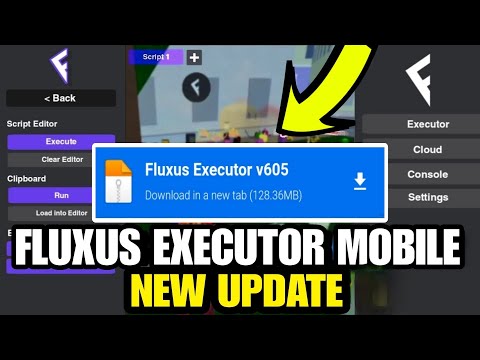 Fluxus Coral New Update v605 🟣 Fluxus Executor Mobile