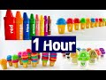 Learn to count 1 to 10 ultimate 1 hour  educationals  toy learning activities w shapes toy