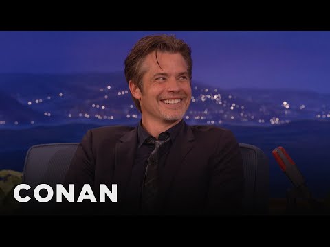 Timothy olyphant explains the "justified" secret to success | conan on tbs
