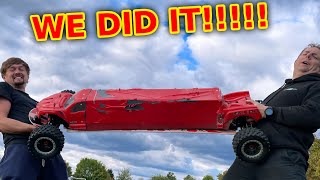 World Record! FASTEST off road RC Car on grass 101mph