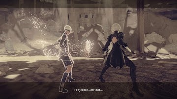 Nier: Automata Route B -  Desert Hollow Pit The Machine Surge: Adam "This Cannot Continue" Bossfight