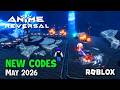 Roblox Anime Reversal NEW CODES May 2026