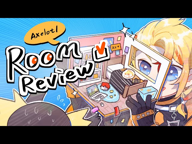 【Axelotls Room Review】What does 🫵YOUR🫵 room look like???のサムネイル