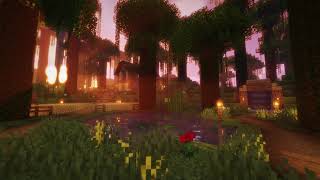 Lo-fi music with relaxing Minecraft scenery (Jungle Home)