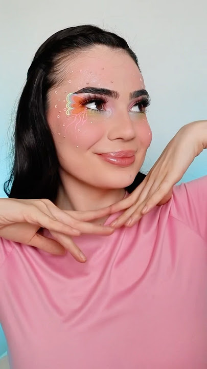 Fairy fantasy tutorial 🧚‍♀️ #makeuptutorial #creativemakeup #makeupartist