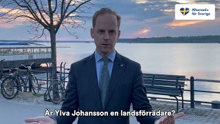 Här svär Ylva Johansson ed till EU - är hon en landsförrädare?