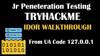 Jr Peneteration Tester Tryhackme IDOR Walkthrough