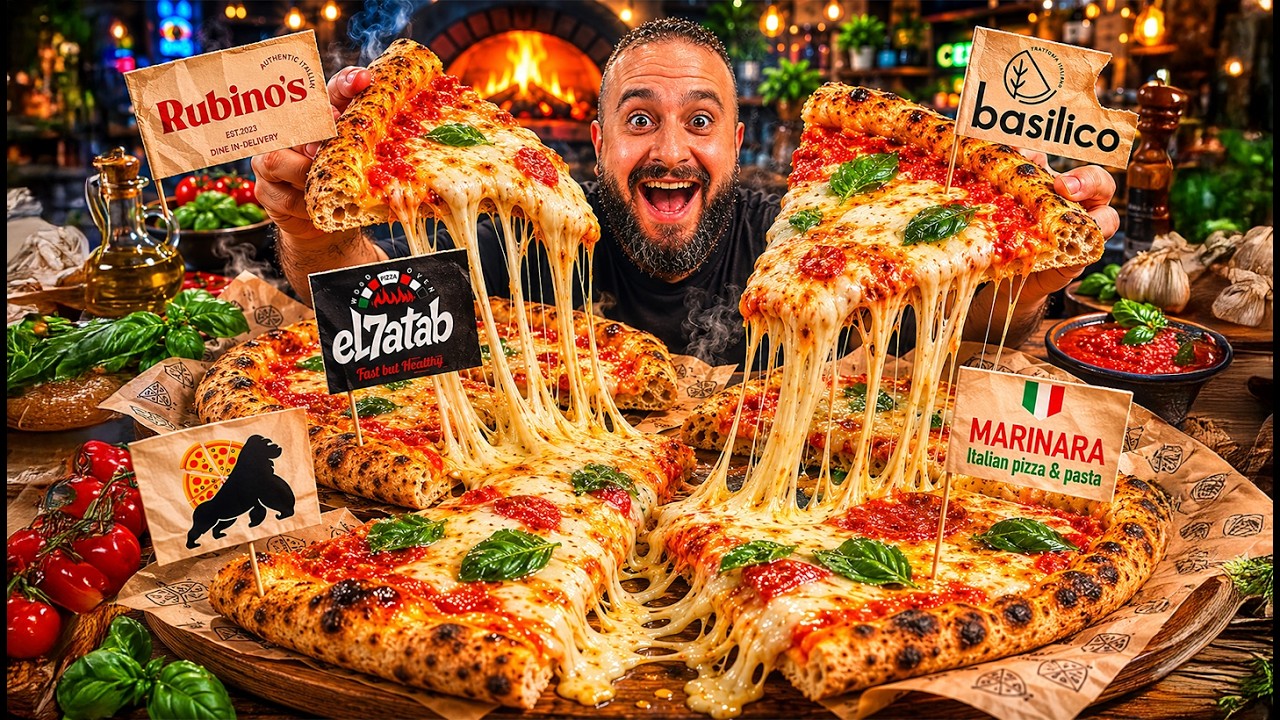 ⁣🍕 تحدي البيتزا النابوليتانا في إسكندرية 🏆 مين هيكسب؟ 🇮🇹