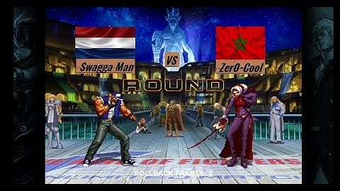 Swagga Man (Netherlands) Vs Zer0-Cool (Morocco) - NESTS HeadQuarters #1 - KOF 2002 UM FT2