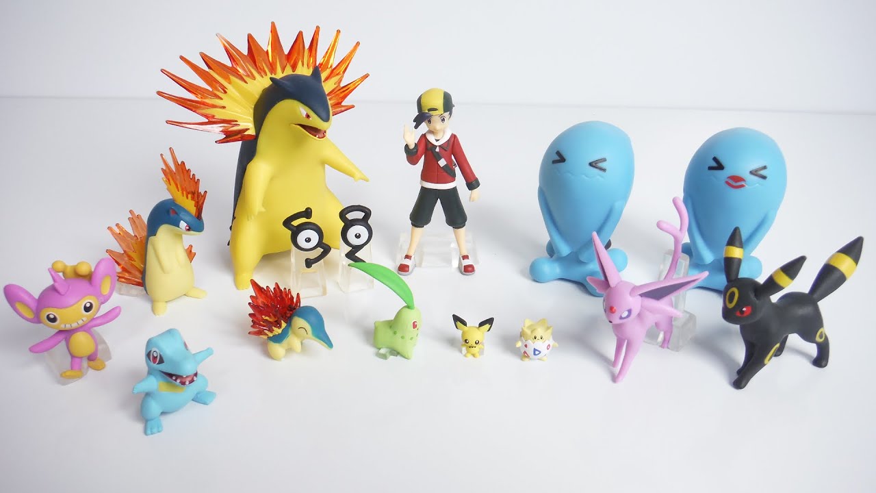 ポケモンスケールワールド ジョウト地方 セット 開封 ポケモン Pokemon scale world Figure ポケットモンスター 食玩  Japanese candy toys