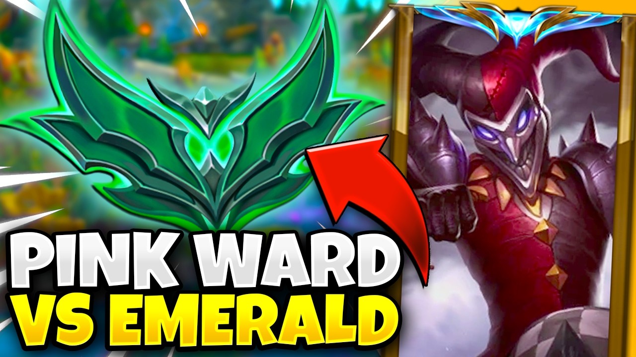 CLOWNING AROUND IN EMERALD ELO!! (PINK WARD VS. LOW ELO)