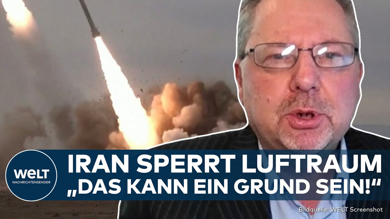 KRISE IN NAHOST: Iran sperrt Teil des Luftraums! Steht Angriff auf ... KRISE IN NAHOST: Iran sperrt Teil des Luftraums! Steht Angriff auf ...