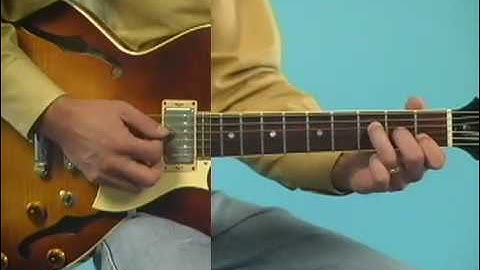 Jazz Guitar Lesson: 1-6-2-5 Comping Style