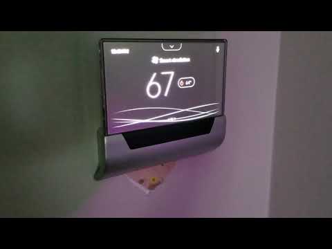 Johnson Controls GLAS Thermostat - Quick Demo