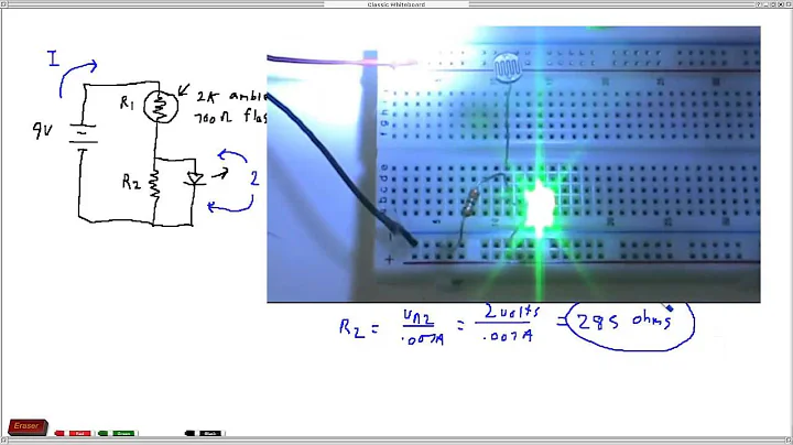 Voltage Dividers, Photocells and LEDs DIY